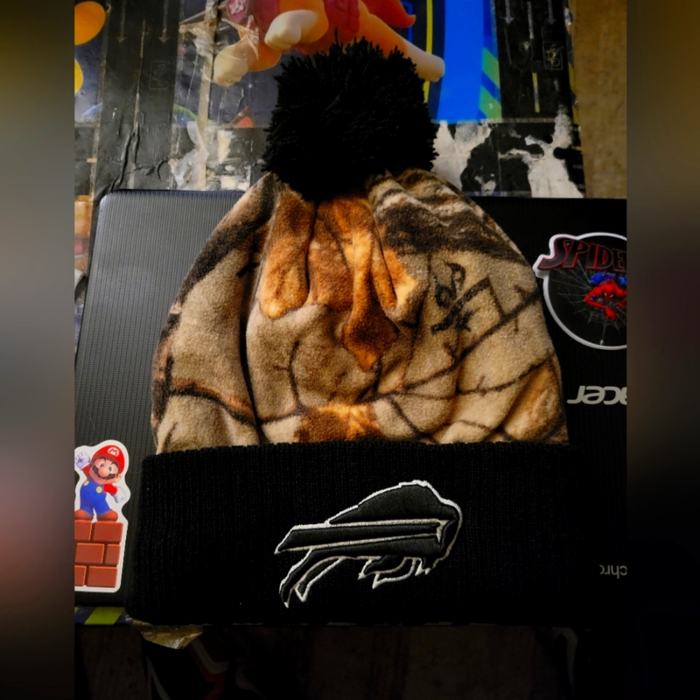Buffalo Bills youth camo  beanie
